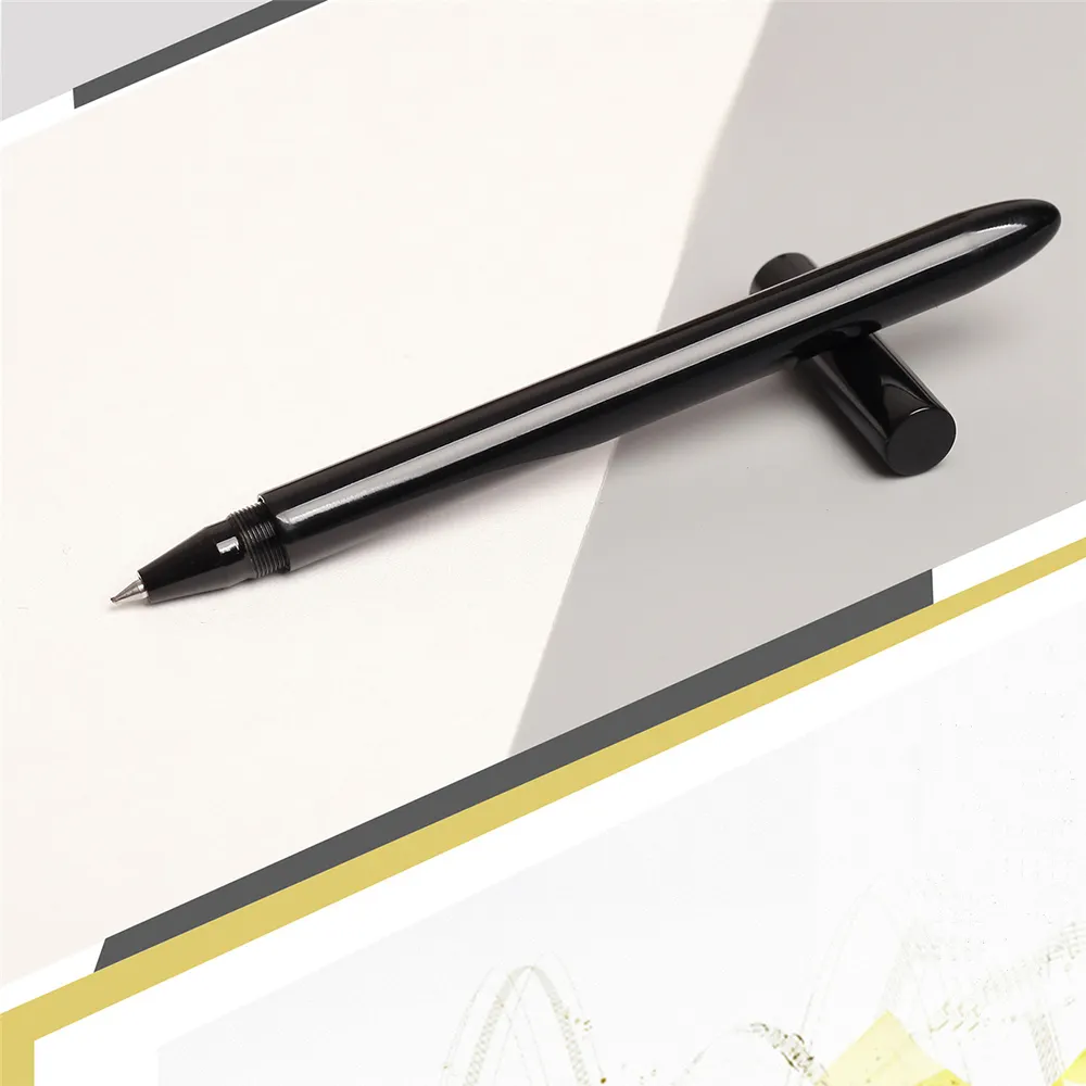 أقلام نحاسية فاخرة بطراز جديد مرصعة بطراز عرض رصاصات أقلام بكرات نحاسية فاخرة مع شعار