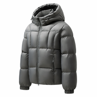 Veste matelassée personnalisée pour couple, 90% duvet de canard, parka épaisse pour femme, idéale pour l'hiver froid et le streetwear
