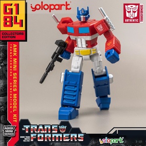 YOLOPARK AMK Mini Series <span class=keywords><strong>Transformers</strong></span> Juguetes 12cm/4.72 Figuras <span class=keywords><strong>de</strong></span> Acción G1 <span class=keywords><strong>Optimus</strong></span> Primes - Product Image 5