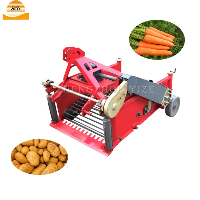 Mini aardappelrooier tractor gemonteerd combineren pinda oogsten machine