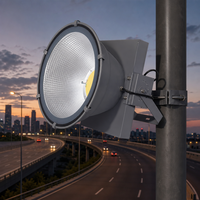 Reflector LED Industrial de 1000W, 120V CC, a Prueba de Explosiones IP68, de Aluminio, Antideslumbrante, 6500K, para Helipuertos