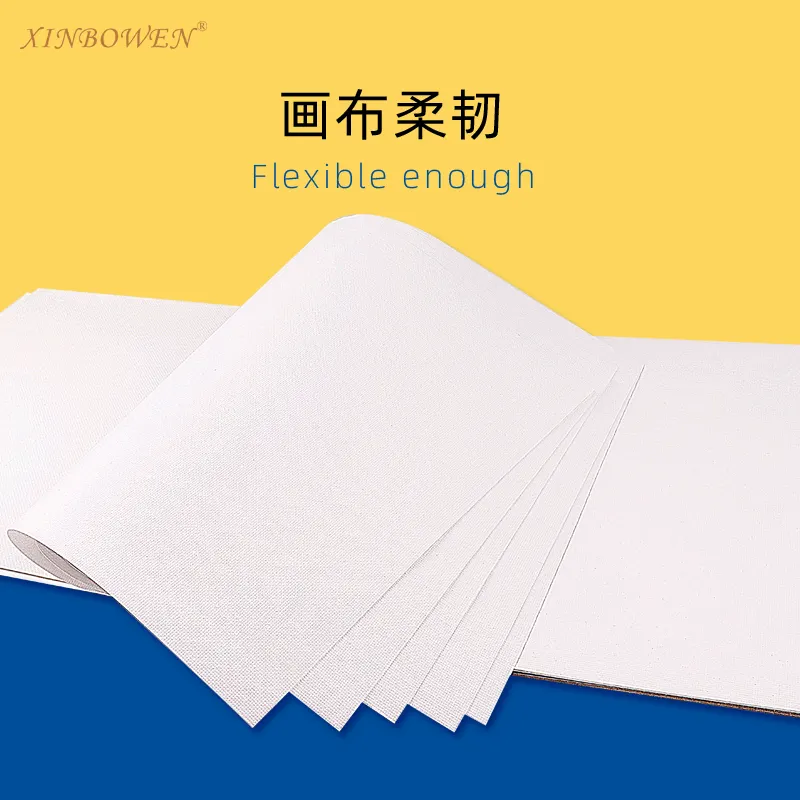 Xinbowen Thiết Kế Mới A3 A4 A5 Kích Thước 10 Tờ Canvas Paper Book Canvas Pad Với 280 Gam Cotton Cho Bức Tranh Nghệ Thuật