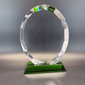 निर्माता थोक खाली स्पष्ट क्रिस्टल ट्रॉफी अनुकूलित लोगो लेजर उत्कीर्णन क्रिस्टल ग्लास ट्रॉफी पुरस्कार - Product Image 5