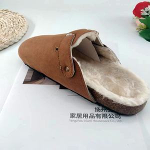 Acogedor algodón interior para zapatillas para mujer, bonitos zapatos <span class=keywords><strong>de</strong></span> <span class=keywords><strong>Casa</strong></span> personalizables con suela <span class=keywords><strong>de</strong></span> EVA, fábrica al por mayor, hazaña antideslizante <span class=keywords><strong>de</strong></span> invierno - Product Image 4