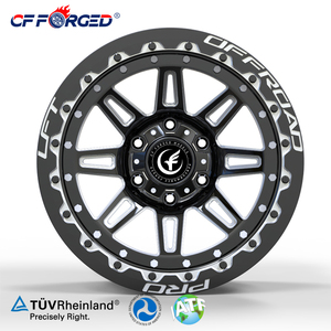 Jantes de course tout-terrain 5x112 5x120 5x139.7 Beadlock 16-22 pouces en alliage forgé pour Mustang <span class=keywords><strong>Camaro</strong></span> Corvette <span class=keywords><strong>GT</strong></span>-R - Product Image 2