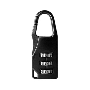 Candado con combinación de aluminio, candado de viaje reajustable para maleta, mochila, casquillo de seguridad para gimnasio - Product Image 5