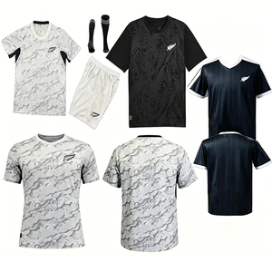 Camiseta de Fútbol de Nueva Zelanda 26 27, CHRIS WOOD, BEN WAINE, ANDRE DE JONG, RYAN THOMAS, SARPREET <span class=keywords><strong>SINGH</strong></span>, Camiseta de Fútbol Local y Visitante 2026 - Product Image 2
