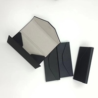 Étuis pliables gratuits pour lunettes de lecture, étuis triangulaires pour lunettes, étuis pliables pour lunettes de soleil