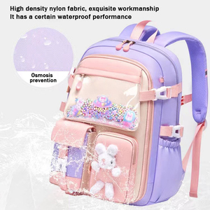 Nueva <span class=keywords><strong>mochila</strong></span> escolar multifuncional de gran capacidad, ligera, impermeable, bonita, para niñas, al por mayor, <span class=keywords><strong>mochila</strong></span> escolar - Product Image 3
