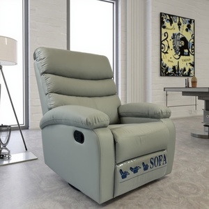 Fabricantes de muebles, venta al por mayor directa, de gravedad cero silla reclinable, muebles reclinables, silla reclinable individual de cuero - Product Image 1