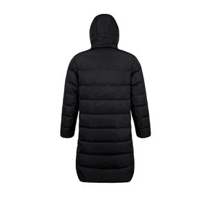 Uniforme de football d'hiver personnalisé, veste <span class=keywords><strong>longue</strong></span> à capuche en coton épais, fermeture éclair 1/2, coupe-vent, jersey de football respirant et écologique - Product Image 4