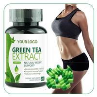 Ausreson L-carnitine biologique, extrait de feuilles de thé vert, capsules dures 1000mg, soutien à la perte de poids, Moringa, probiotiques, capsules de thé vert