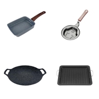 Antihaftbeschichtete Geschmiedete Quadratische Bratpfanne Antihaft Janpan Tamagoyaki Sushi Pfanne Kuchen Dampf Rindfleisch Flachpfanne