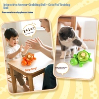 Jouet interactif transfrontalier en métal en forme de petite tortue, mignon, anti-stress, pour jeu parent-enfant à réponse rapide
