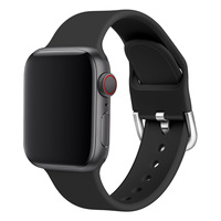 Bracelet de montre HUANLONG en silicone souple, respirant, réglable, de luxe, étanche, pour montres intelligentes de la série 3/2/1, 41/44/45/49 mm, pour femmes et hommes