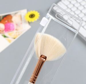 工場化粧ブラシ美容ブラシプラスチック包装袋透明セルフシールバッグジュエリーブラシラバーバッグ - Product Image 6