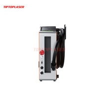Machine de nettoyage au laser pulsé portative et légère sans compresseur d'air externe pour le nettoyage de la rouille, de la peinture et des surfaces métalliques
