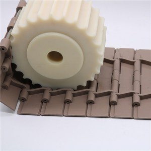 Chất lượng cao chịu nhiệt 8505 phẳng băng tải mô-đun nhựa hàng đầu cho ngành công nghiệp thịt rau quả tùy chỉnh chiều dài 1-100m - Product Image 6