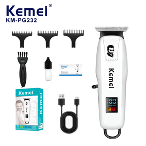 Tondeuse à cheveux professionnelle Kemei Km-Pg232 1200mAh, puissance élevée, acier inoxydable, sans fil, rechargeable, vente en gros - Product Image 1