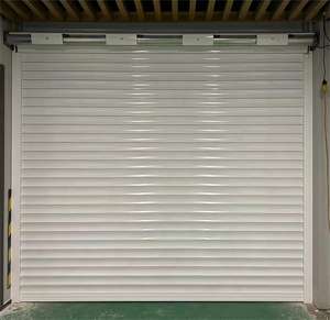 इलेक्ट्रिक रोलर शटर्स हर्केप्रूफ रोलिंग शटर दरवाजे और बाहरी के लिए खिड़कियों एल्यूमीनियम निर्माण - Product Image 3