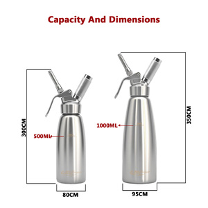 Hot Selling Oem Color Professional Portable Stainless Steel Whipped Cream <strong>Cracker</strong> Dispenser - Product Image 6
