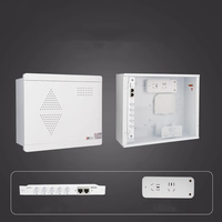 FTTH Ev Bilgi Kutusu Çelik Gövdeli Modüler POE IP GSM Destekli WiFi Fiber Optik Giriş Özelleştirme