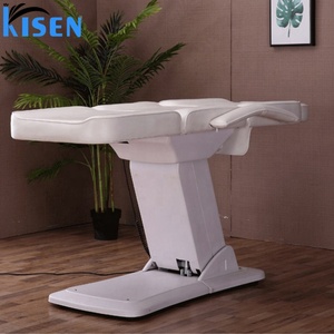 KISEN Modern Salon Luxury Beauty Salon Furniture Electric Spa Facial Treatment <b>Bed</b> Medical Facial Spa <b>Bed</b> Adjustable Massage <b>Bed</b> - Product Image 3