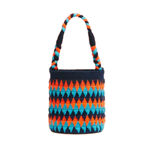 Borsa all'<span class=keywords><strong>uncinetto</strong></span> in puro cotone intrecciata a mano ecologica adatta <span class=keywords><strong>per</strong></span> la pochette a spalla da donna - Product Image 1