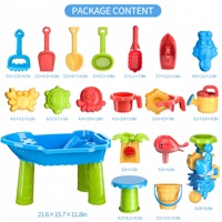 Jouets de plage d'été Table à eau multifonctionnelle pour enfants Ultimate Sand Water Play Experience Summer Outdoor Sensory Activity Toy