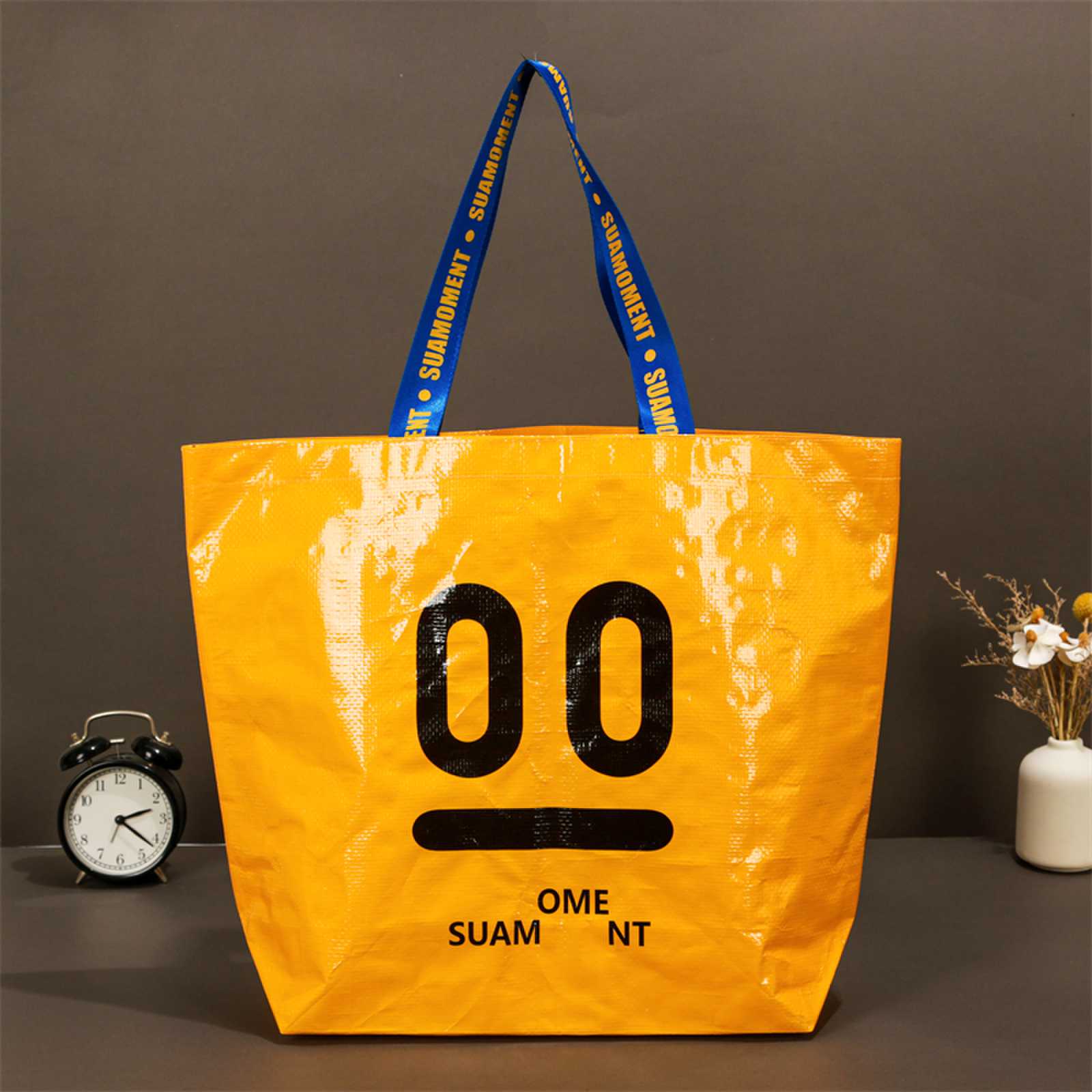 Colorful printing your own logo design tote polypropylene woven pp bag extra large