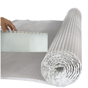 Panneau de drainage robuste + <span class=keywords><strong>couche</strong></span> de géotextile non tissé - Épaisseur 10 mm 15 mm 20 mm pour le contrôle de l'eau du garage, du jardin et du toit - Product Image 6