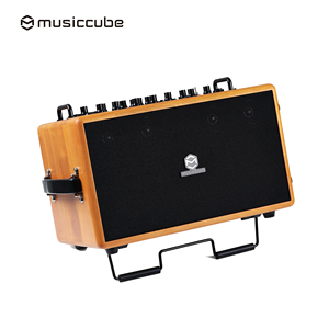 Amplificateur de basse électrique et <span class=keywords><strong>guitare</strong></span> acoustique portable Musiccube IMA90Pro 140W, système de sonorisation portable, mixeur, effets - Product Image 2