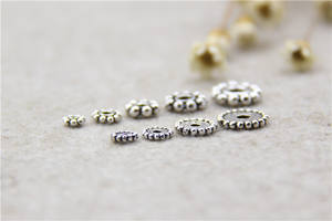 2021 S925 स्टर्लिंग चांदी के सामान DIY स्पेसर मनका विभाजक मनका बुद्ध कंगन हार गहने लीड Nickle एलर्जी नि: शुल्क - Product Image 3