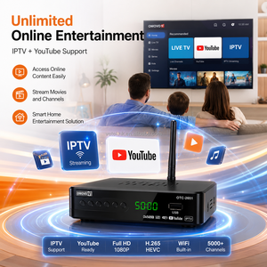 H.265 High Definition 1080P DVB-S2 H.265 Decoder Satellite TV Receiver <b>Set</b> <b>Top</b> <b>Box</b> - Product Image 2
