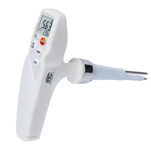 Testo 205 เครื่องวัดค่า pH/เครื่องวัดอุณหภูมิแบบ T-Handle พร้อม/ เคล็ดลับการเจาะ
