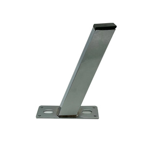 Furniture <b>Leg</b> Cold Rolled Steel Silver Gray Chrome Plated Heavy Duty <b>Sofa</b> Tea Table Tv Cabinet Foot H150mm H180mm H200mm - Product Image 3