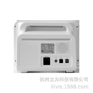 เครื่องมอนิเตอร์สัตว์เลี้ยงแบบพกพาหน้าจอสัมผัส OEM ขนาด 305x162x290 มม. อุปกรณ์ตรวจสอบสัตว์เลี้ยงหลายพารามิเตอร์สำหรับสุนัขและแมว - Product Image 3