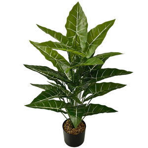 Nouveau Design Grande Taille 24 Feuilles Real Touch Feuille d'<span class=keywords><strong>Arum</strong></span> Artificielle Plante Verte Artificielle pour la Décoration de Bureau à Domicile - Product Image 6