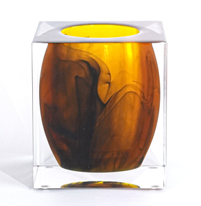 Arte hogar Mesa decoración burbuja esmalte cerámica <span class=keywords><strong>Jarron</strong></span> rústico estilo antiguo Retro arcilla acrílico florero - Product Image 5