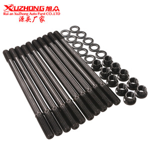 สตั๊ดยึดฝาสูบอาซาฮี เกรด 12.9 สีดำ สำหรับชุดน็อตฮอนด้า B18C1 - Product Image 1