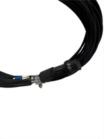 Câble de raccordement fibre optique extérieur CPRI RPM2531610 FullAXS-LC Duplex 2 fibres G657A2 étanche 50M 70M 100M