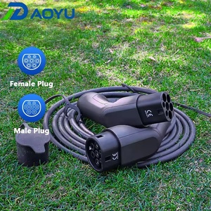 Nouveau câble de charge EV durable 16A Type 2 3,6 kW monophasé 10 m, prise autonettoyante standard UE, chargeur rapide pour véhicule électrique - Product Image 2