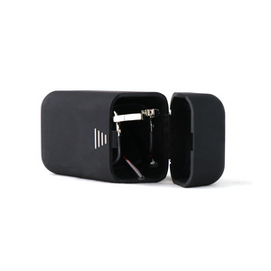 Designer <strong>Mini</strong> Square Retractable Temples Anti Blue Light Blocking Metal Mens Folding <strong>Reading</strong> <strong>Glasses</strong> With Case for Man - Product Image 3