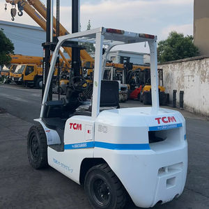 Chariot élévateur diesel d'occasion TCM Komatsu Heli FD30T4, équipement industriel, capacité de charge de 3/5/7/10 tonnes, déplacement latéral, mât à trois étages de 4,5 m - Product Image 1