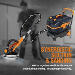 MAXXT HEAP Commercial Electric 3800W 43L Dust <strong>Extractors</strong> Wet Dry Vacuum <strong>Cleaner</strong> With Auto Filter Clean System Sander Shelft - Product Image 5