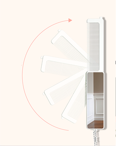 หวีพกพาแบบพับได้ พร้อมกระจก หวีธรรมดา ด้ามไม้ สำหรับแต่งหน้า ของขวัญส่งเสริมการขาย ของพรีเมียม รับผลิตตามสั่ง ขายส่ง - Product Image 5