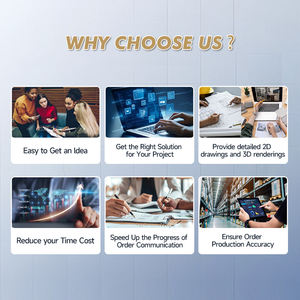 ארונות מטבח מודרניים אפורים מוכנים להרכבה, יוקרתיים ומקצועיים בהתאמה אישית - Product Image 5