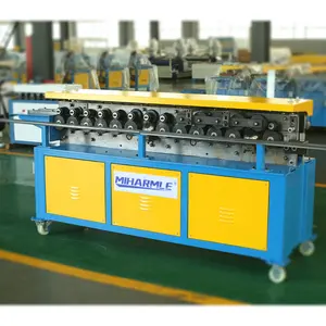 Sheet Metal TDF Air Duct Flange Forming Making Machine From China