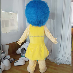 Funtoys profesional personalizado América película Azul pelo chica mascota disfraz adulto Navidad fiesta Halloween evento disfraz para la venta - Product Image 3