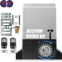 Motor para Puerta Corredera de 370W con Freno de Resorte, Capacidad de Carga de 800KG, Kit de Motor para Puerta Deslizante con Función de Parada Suave, Directo de Fábrica